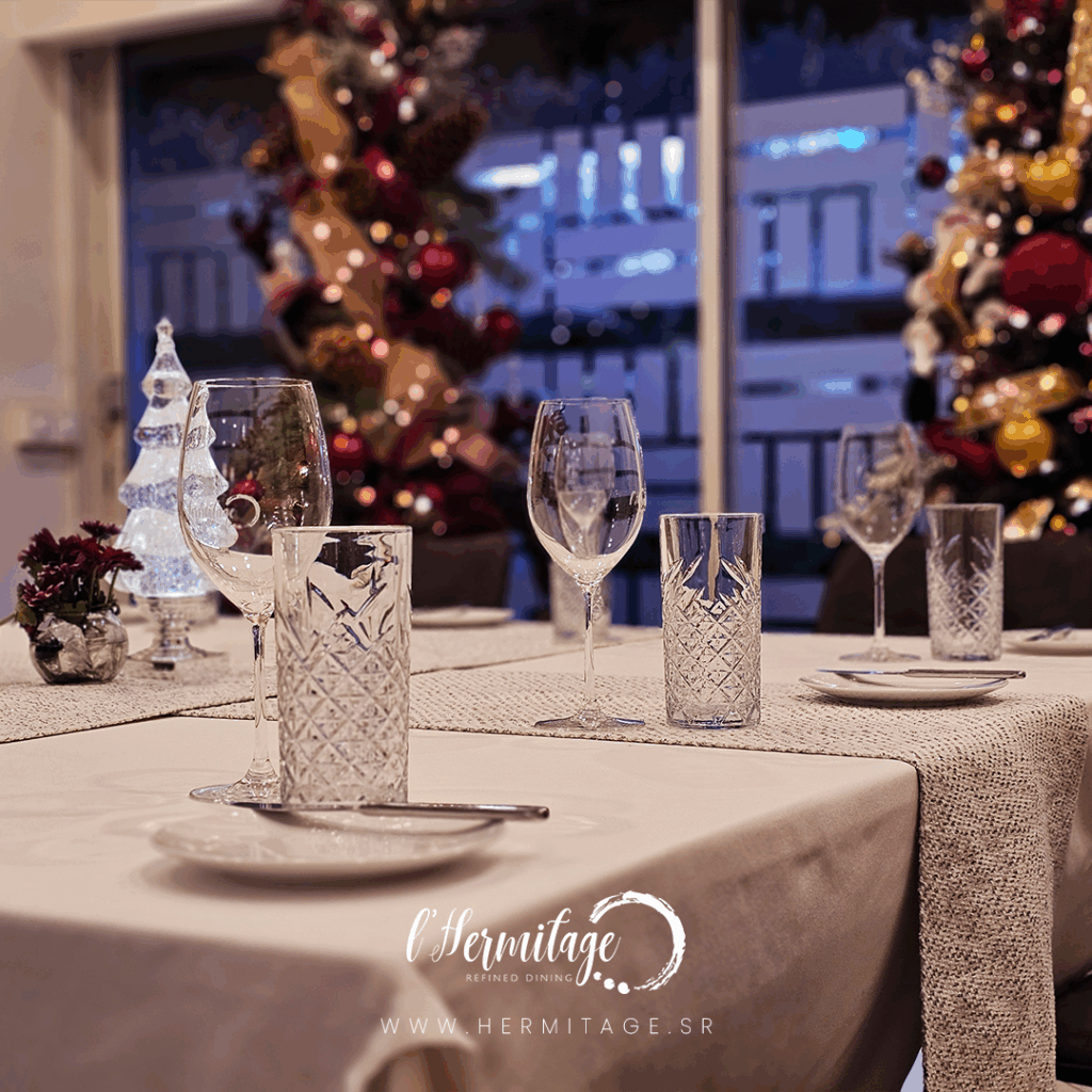 luxury restaurant branding shots – Suriname fine dining