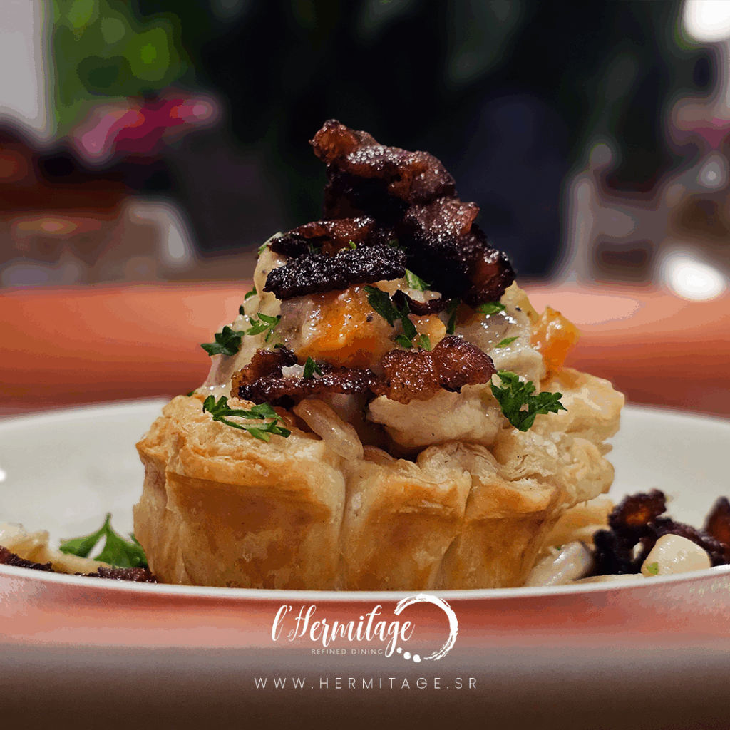 chef plating dish – fine dining restaurant branding